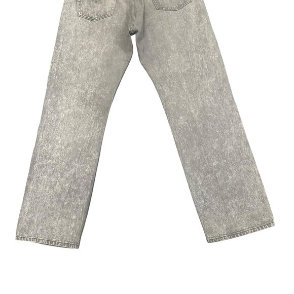 Vintage Levis 501 Jeans Mens 33x29 Gray Acid Wash Button Fly Made in USA 80s - Picture 10 of 12